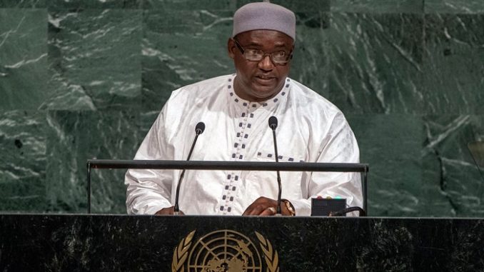 Gambia president Gambia